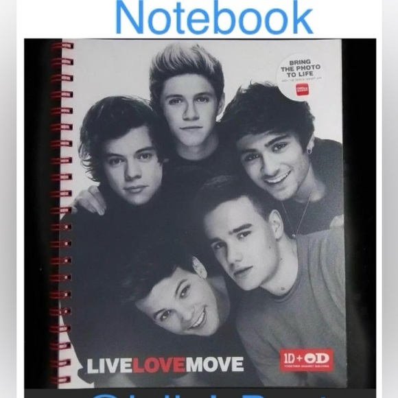 Brand 🆕 1D One Direction Group Limited Edition Spiral AntiBullying Notebook. - Picture 1 of 4
